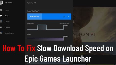 epic games launcher download|Fix for slow speed when you download a game from Epic games.
